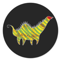 Red head dinosaur stickers