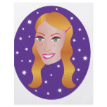 Red Head Girl.ai Flyer Design