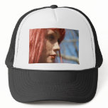 Red Head Mesh Hat