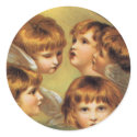 Red-Headed Angels - Sticker by dchaddad Red-Headed Angels - Sticker
