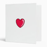 Red Heart 3 Ring Binders
