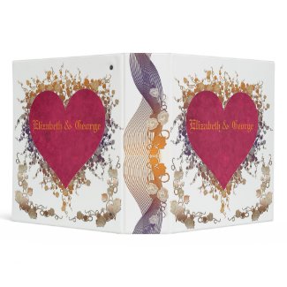 Red Heart Avery Binder binder