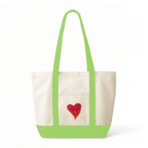 Red Heart Bag by ginyhogan Red Heart Bag