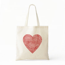 Red Heart Bag
