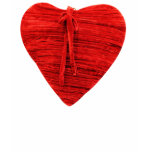 RED HEART BLOUSE T-SHIRT