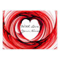 Red Heart business cards