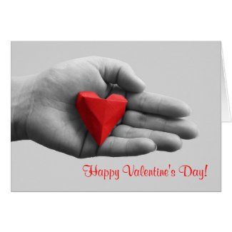 Red Heart Card
