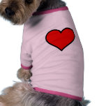 Red Heart Doggie Tee Shirt