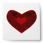 red heart envelopes