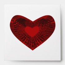 red heart envelopes