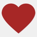 Red heart heart stickers