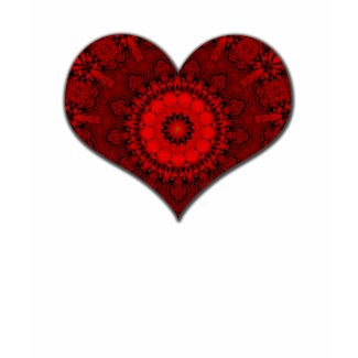 Red Heart Kaleidoscope shirt