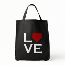 Red Heart Love bags