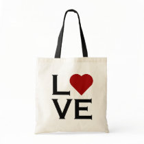 Red Heart Love bags