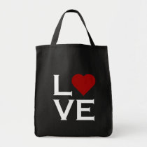 Red Heart Love bags
