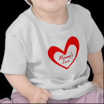Red Heart Love Child's Shirt t-shirts