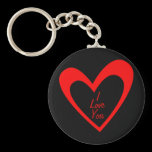 Red Heart Love Keychain keychains