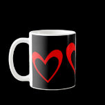 Red Heart Love Mug mugs