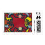 Red heart LOVE Stamp
