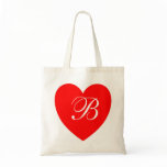 Red Heart Monogram Bag