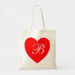 Red Heart Monogram Bag