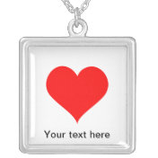 Red Heart Custom Necklace
