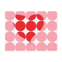 Red Heart on Pink postcards by eelkat Red Heart on Pink postcards