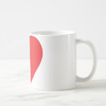 red heart one mug