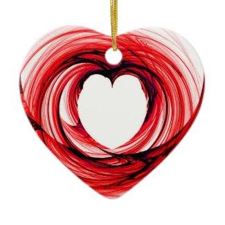 Red Heart ornament