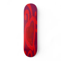 Red Heart Pattern (2) Skateboards
