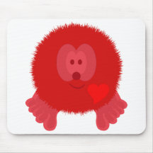 Red Heart Pom Pom Pal Mousepad