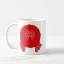 Red Heart Pom Pom Pal Mug