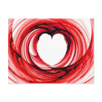 Red Heart postcards