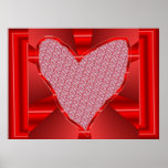 red heart posters