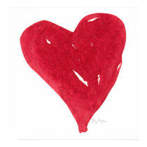 Red Heart Posters & Prints