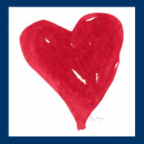Red Heart Posters & Prints