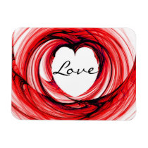 Red Heart magnets