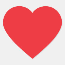 Red Heart Sticker