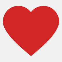 Red Heart Sticker
