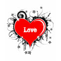 Red Heart T-Shirt shirt