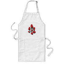 Red Heart Tattoo Design aprons
