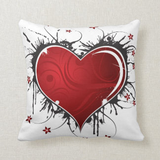 Red Hearts Pillows - Decorative & Throw Pillows Zazzle
