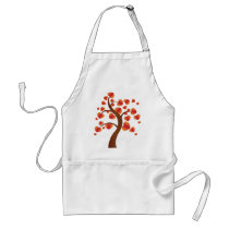Red Heart Tree Aprons