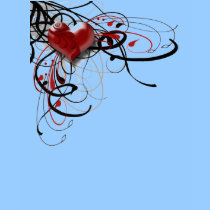 RED HEART t-shirts