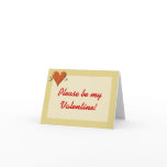 Red Heart Valentine's Day Card