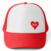 Red Hearted KaC hat