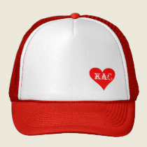 Red Hearted KaC hat hats