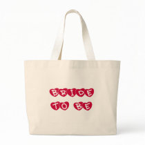 Red Hearts Bride to Be bags