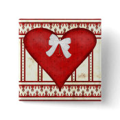 Red Hearts button