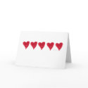 Red Hearts Cards by ginyhogan Red Hearts Cards